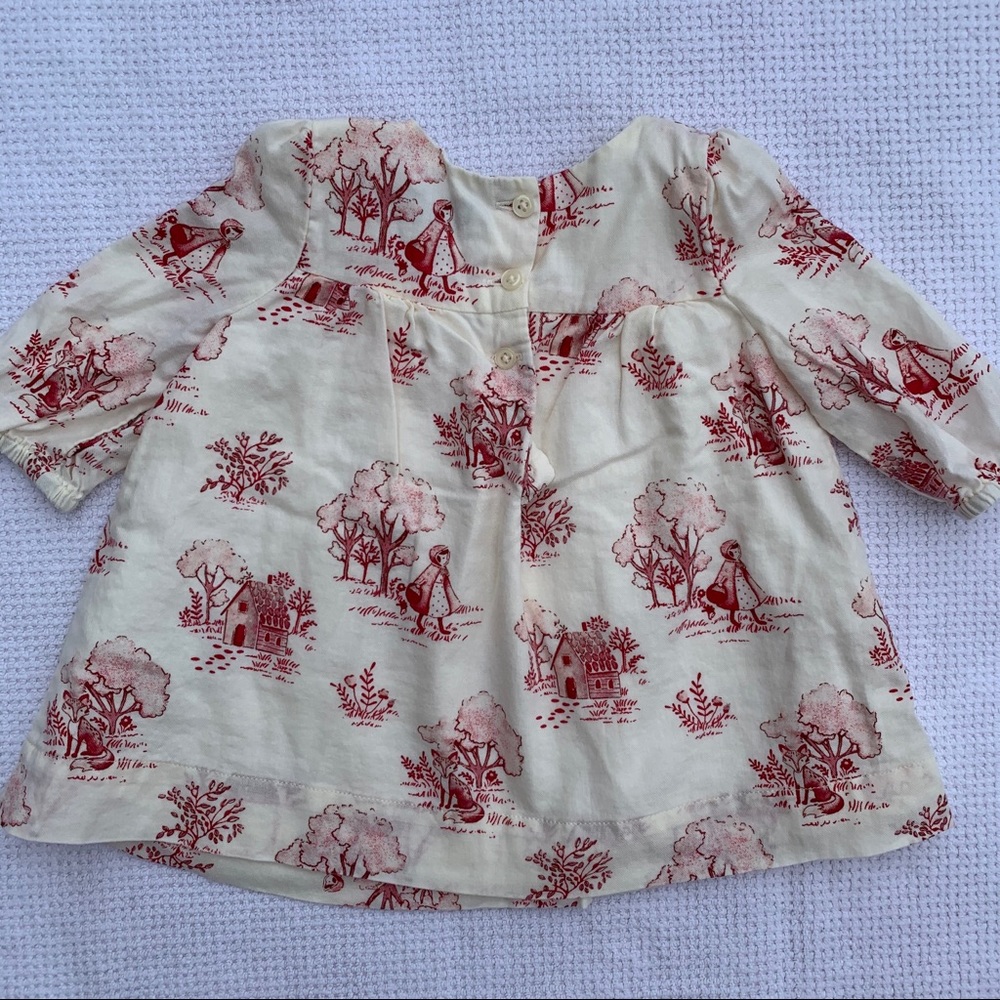 🌻 Baby Gap Little Red Riding Hood Dress